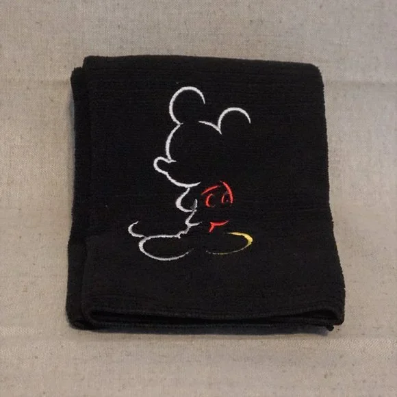 Disney Mickey and Minnie Mouse Microfiber Embroidered Kitchen Towels Set of 2